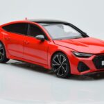 Audi RS7 C8 Sportback Punane Kengfai 1:18 VAKF 0332 Vaik - image 5 of 7