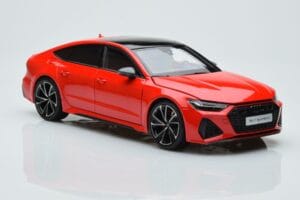 Audi RS7 C8 Sportback Punane Kengfai 1:18 VAKF-0332 Vaik - pilt 5/7