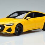 Audi RS7 C8 Sportback Kollane Vossen Rims Piiratud Väljaanne Kengfai 1:18 VAKF 0335 Metall