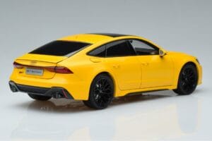 Audi RS7 C8 Sportback Kollane Vossen Rims Piiratud Väljaanne Kengfai 1:18 VAKF-0335 Metall - pilt 3/8