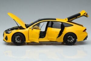 Audi RS7 C8 Sportback Kollane Vossen Rims Piiratud Väljaanne Kengfai 1:18 VAKF-0335 Metall - pilt 4/8