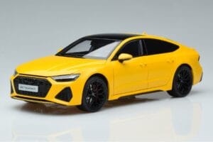 Audi RS7 C8 Sportback Kollane Vossen Rims Piiratud Väljaanne Kengfai 1:18 VAKF 0335 Metall