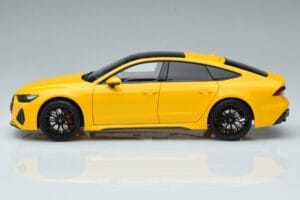 Audi RS7 C8 Sportback Kollane Vossen Rims Piiratud Väljaanne Kengfai 1:18 VAKF-0335 Metall - pilt 5/8