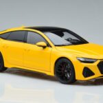 Audi RS7 C8 Sportback Kollane Vossen Rims Piiratud Väljaanne Kengfai 1:18 VAKF 0335 Metall - image 6 of 8