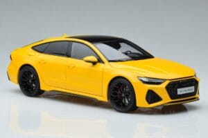 Audi RS7 C8 Sportback Kollane Vossen Rims Piiratud Väljaanne Kengfai 1:18 VAKF-0335 Metall - pilt 6/8