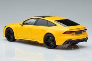 Audi RS7 C8 Sportback Kollane Vossen Rims Piiratud Väljaanne Kengfai 1:18 VAKF-0335 Metall - pilt 7/8