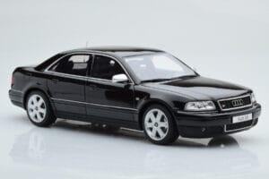 Audi S8 D2 Must Otto 1:18 OT082 Vaik - pilt 4/6