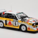 Audi Sport Quattro S1 E2 #6 H. Mikkola / A. Hertz Rally 1000 Lakes 1985 IXO 1:18 - image 4 of 6