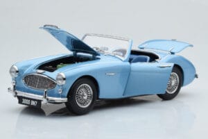 Austin-Healey 3000 Mk1 BN7 Sinine Kyosho 1:18 08149HBL Metall - pilt 2/8