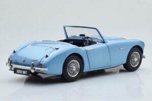 Austin-Healey 3000 Mk1 BN7 Sinine Kyosho 1:18 08149HBL Metall - pilt 4/8