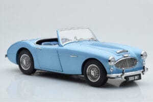 Austin-Healey 3000 Mk1 BN7 Sinine Kyosho 1:18 08149HBL Metall - pilt 6/8