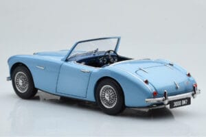 Austin-Healey 3000 Mk1 BN7 Sinine Kyosho 1:18 08149HBL Metall - pilt 7/8