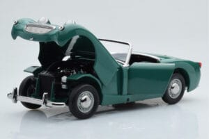 Austin-Healey Sprite Roheline Kyosho 1:18 08953LG Metall - pilt 2/8