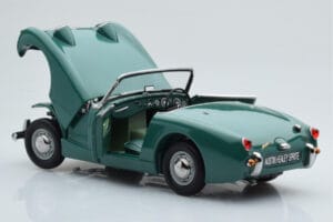 Austin-Healey Sprite Roheline Kyosho 1:18 08953LG Metall - pilt 3/8