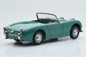 Austin-Healey Sprite Roheline Kyosho 1:18 08953LG Metall - pilt 4/8