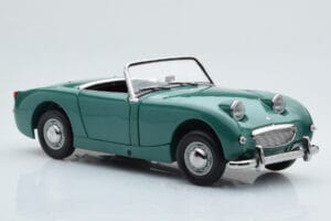 Austin-Healey Sprite Roheline Kyosho 1:18 08953LG Metall - pilt 6/8
