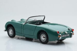Austin-Healey Sprite Roheline Kyosho 1:18 08953LG Metall - pilt 7/8