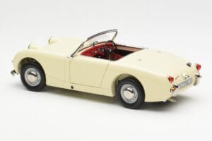 Austin-Healey Sprite Mk I Open Old English Valge Kyosho 1:18 08953EW Metall - pilt 7/8