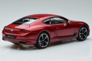 Bentley Continental GT Candy Punane Norev 1:18 182788 Metall - pilt 3/7
