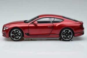 Bentley Continental GT Candy Punane Norev 1:18 182788 Metall - pilt 4/7