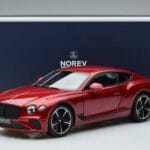 Bentley Continental GT Candy Punane Norev 1:18 182788 Metall - image 7 of 7