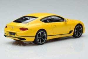 Bentley Continental GT Monaco Kollane Norev 1:18 182786 Metall - pilt 3/7