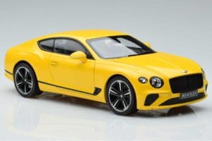 Bentley Continental GT Monaco Kollane Norev 1:18 182786 Metall - pilt 5/7