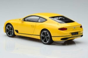 Bentley Continental GT Monaco Kollane Norev 1:18 182786 Metall - pilt 6/7