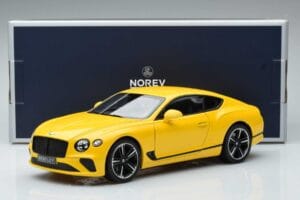 Bentley Continental GT Monaco Kollane Norev 1:18 182786 Metall - pilt 7/7