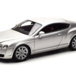 Bentley Continental GT Hõbedane Minichamps 1:18
