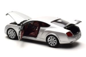 Bentley Continental GT Hõbedane Minichamps 1:18 100139021 Metall - pilt 5/8