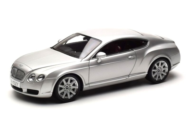 Bentley Continental GT Hõbedane Minichamps 1:18