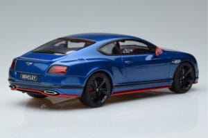 Bentley Continental GT Speed Black Edition Sinine GT Spirit 1:18 KJ006 Vaik - pilt 2/6