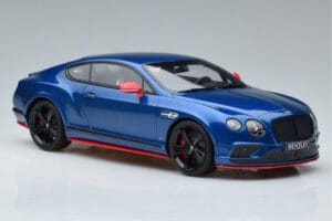 Bentley Continental GT Speed Black Edition Sinine GT Spirit 1:18 KJ006 Vaik - pilt 4/6