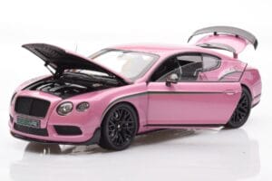 Bentley Continental GT3-R Passion Roosa Almost Real 1:18 830405 Metall - pilt 2/8