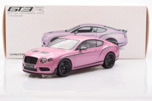 Bentley Continental GT3-R Passion Roosa Almost Real 1:18 830405 Metall - pilt 8/8