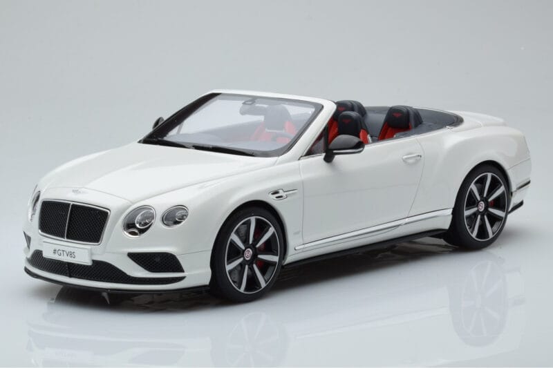 Bentley Continental GTC V8 S Valge GT Spirit 1:18