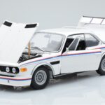 BMW 3.0 CSL E9 Valge Dealer Edition Minichamps 1:18 - image 2 of 7