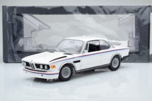 BMW 3.0 CSL E9 Valge Dealer Edition Minichamps 1:18 80435A5D020 Metall - pilt 7/7