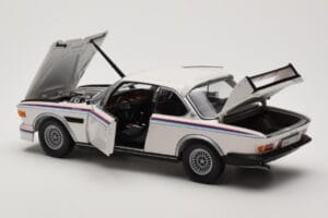 BMW 3.0 CSL E9 Valge Heritage Edition Minichamps 1:18 80432411550 Metall - pilt 5/8