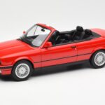 BMW 318i E30 Kabriolett Punane Norev 1:18