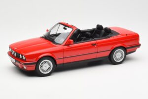 BMW 318i E30 Kabriolett Punane Norev 1:18