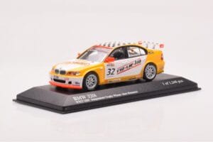 BMW 320i E46 Wiechers Sport #32 Hennerici / Wiechers WTCC 2005 Minichamps 1:43 400052432 Metall - pilt 2/4