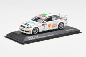 BMW 320si E90 BMW Team Italy Spain #4 A. Zanardi WTCC Brno 3rd Race 2007 Minichamps 1:43 400072604 Metall - pilt 2/4