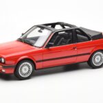 BMW 325i E30 Baur Punane Metallic Otto 1:18