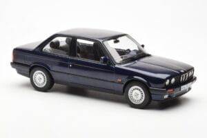 BMW 325i E30 Sinine Metallik Norev 1:18 183201 Metall - pilt 4/6