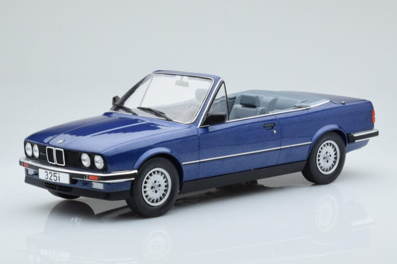BMW 325i E30 Kabriolett Sinine MCG 1:18