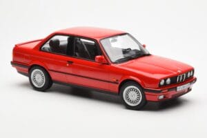 BMW 325i E30 Punane Norev 1:18 183202 Metall - pilt 4/6