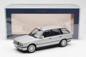 BMW 325i E30 Touring Hõbe Norev 1:18 183216 Metall - pilt 6/6