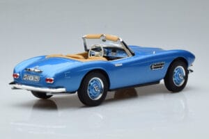 BMW 507 Sinine Norev 1:18 183234 Metall - pilt 2/6